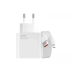 Xiaomi 67W HyperCharge Combo Ladegerät USB-A - Weiß