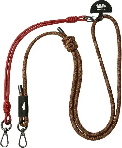 Beneunder LC376, Langes verstellbares Handy-Lanyard, Braun