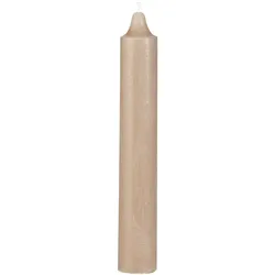 IB Laursen Dickere Rustikale Stabkerze 25 cm, Ø 3,8 cm, Höhe 25 cm, Ø 3,8 cm. rosa