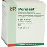 Lohmann & Rauscher PORELAST Pflasterbinde 6 cmx2,5 m 1 St