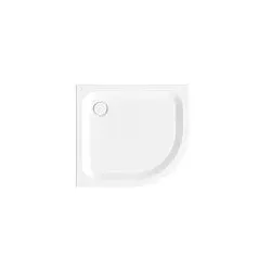 Bette BetteCorner Duschwanne 5461-001 90x100x3,5cm, ungleichschenklig, pergamon