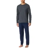 SCHIESSER Herren Schlafanzug lang-Nightwear Set Pyjamaset, anthrazit_182197, 98