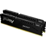 Kingston FURY Beast DDR5 6400MT/s 64GB Kit (2x32GB) CL32 Schwarz KF564C32BBEK2-64