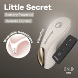 Satisfyer Little Secret | batteriebetrieben Fern bedienung, grau