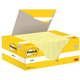Post-it Post-it® Notes Haftnotizen gelb, 16 Blöcke + GRATIS 4 Blöcke