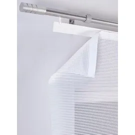 Heine Schiebevorhang in sand-weiß | Gr.: 145-x-57cm