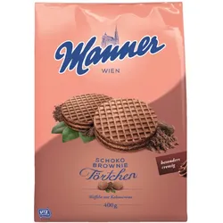 Manner Schoko Brownie Törtchen 400G