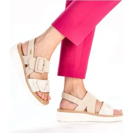 Rieker Keilsandaletten Damen Beige 41