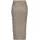 vivance by lascana Jerseyrock Damen Bedruckt Taupe/Creme 38