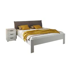 Komfort-Futonbett  Aditio Beds ¦ weiß ¦ Maße (cm): B: 156 H: 100