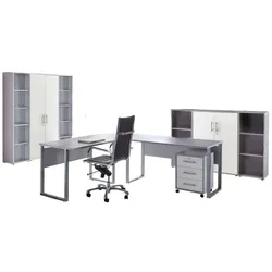 Büro Office Edition Set 5 Grau