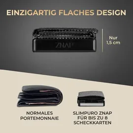 slimpuro Geldbörse schwarz