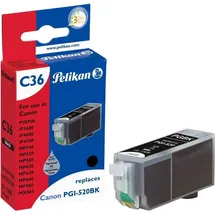 Pelikan C36 kompatibel zu Canon PGI-520BK schwarz