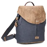 Zwei Olli OR8 Rucksack Blau