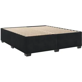 vidaXL Boxspringbett 180 x 200 cm Schwarz