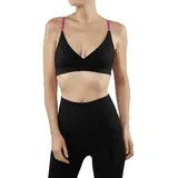 Falke Damen Sport-BH Wool-Tech Light W SB Schurwolle für niedrigen Aktivitätslevel 1 Stück, Schwarz (Black 3000), S