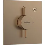 Hansgrohe DuoTurn E Einhandmischer Unterputz für 1 Verbraucher Brushed Bronze 75617140