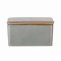 Bloomingville Butterdose Pixie, Gün, Steingut, Größe L13xH7xW9 cm, glasiert,