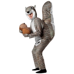 Rast Imposta Kostüm Eichhörnchen, Tierisch lustige Verkleidung mit Kult-Potential grau