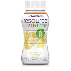 resource 2.0 + fibre Vanille 6X4X200 ml Flüssigkeit