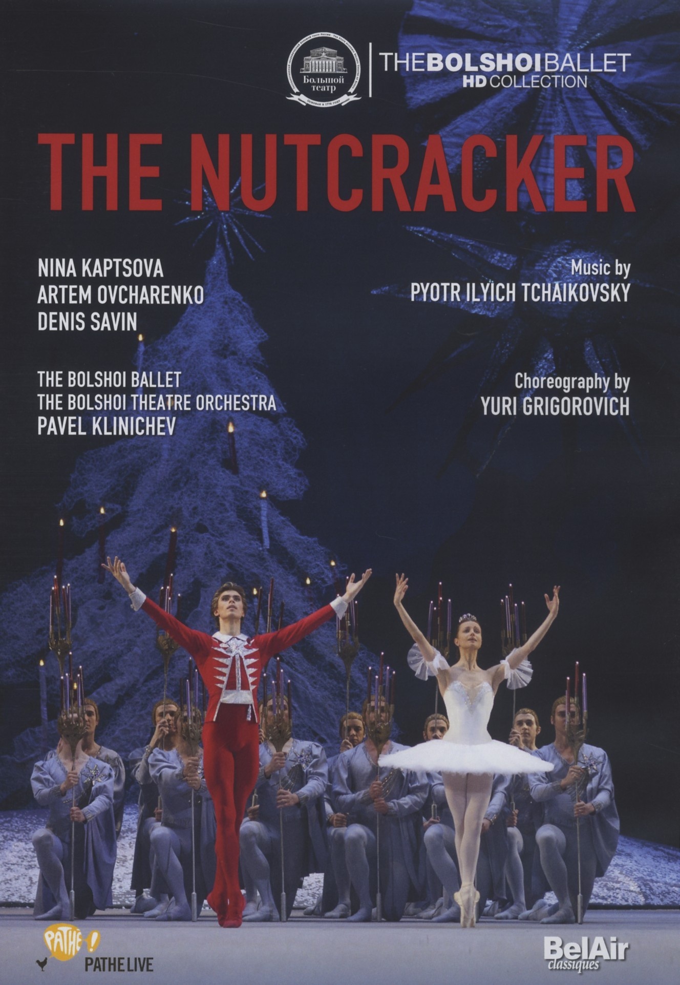 Der Nussknacker - Bolschoi Ballett  Grigorovich  Klinichev. (DVD)