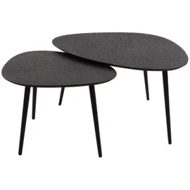 KAWOLA Lauca Schwarz Metall 59 x 41 x 80 cm