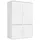 mokebo Der Grenzenlose Kleiderschrank 120x58x187 cm weiß