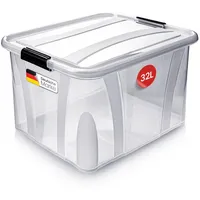 konzept Aufbewahrungsbox 32 l 1-tlg. transparent