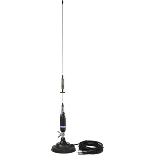 CB-Antenne PNI S75 Schraub-Schmetterlingshalterung, 125 mm Magnetfuß inklusive, 76 cm, 4 m RG58-Kabel im Lieferumfang enthalten