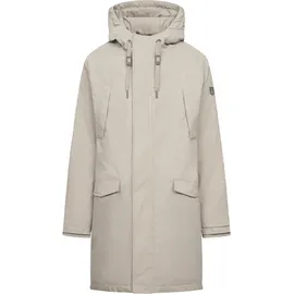 DERBE Wintermantel "Valholm", Herren, Gr. S, cobblestone, lava smoke, Obermaterial: 65% Baumwolle, 35% Polyester; Füllung: 100% Polyester; Futter: 100% Polyester, Mäntel Wintermantel, Wasserabweisend, mit versiegelten Nähten