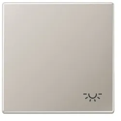 Jung Wippe Schalter Edelstahl mit Licht LS ES 2990 L