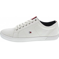 Tommy Hilfiger Herren Sneaker Iconic Long Lace Schuhe, Weiß (Triple White), 44 EU
