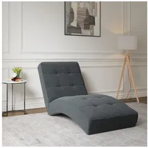 moeblo Chaiselongue Livano 73 x 79 x 170 cm Grau