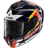 Shark Spartan RS Replica Zarco Austin, Integralhelm - Blau/Rot/Weiß - L