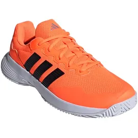 adidas Gamecourt 2 Lucid Orange/Core Black/Silver Met 46