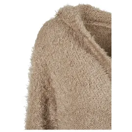 URBAN CLASSICS Hooded Feather Jacke Brown S