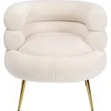 Kare Kare-Design Cocktailsessel Creme, Textil, 74x77x73 cm Wohnzimmer, Sessel, Polstersessel,