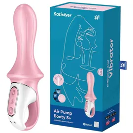 Satisfyer Air Pump Booty 5 Connect App - Red