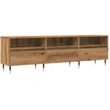 vidaXL Artisan-Eiche TV-Schrank 150x30x44,5 cm Holzwerkstoff