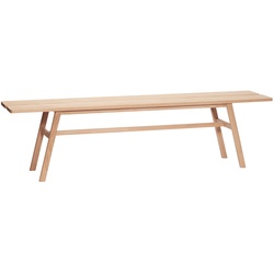 Hübsch Interior - Bank, L 180 cm / Eiche