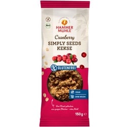 Hammermühle Simply Seeds Kekse Cranberry bio