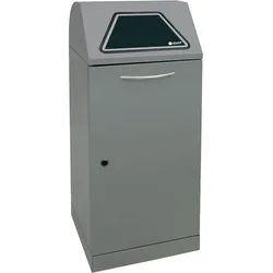 Stumpf Abfalltrennung Modul-Vario 120 graualu-struktur ProSlide-System 120l - 625-120-0-1-100