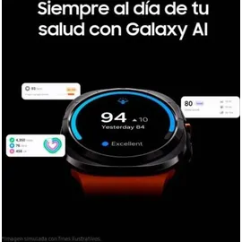 Samsung Galaxy Watch Ultra LTE 47 mm Titanium Silver Marine Band Dark Gray