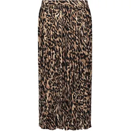 Betty Barclay Maxirock Damen Animalprint Beige/Schwarz 36