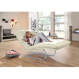 W.Schillig Relaxliege daily dreams 95 x 91 x 170 cm Beige mit Kissen