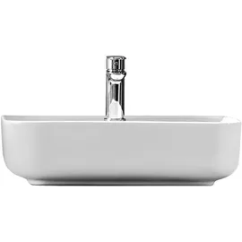 Lomadox Lomado Waschtisch weiß Holzwerkstoff, 81x76x46 cm Badezimmer, Badezimmerschränke, Waschtischkombinationen