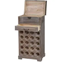 MCW Weinregal Torre T323 94 x 48 x 31 cm Braun