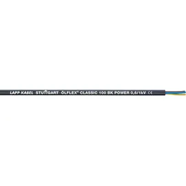 Lapp ÖLFLEX® CLASSIC 100 BK POWER Steuerleitung 3G Schwarz 1120463/100 100m
