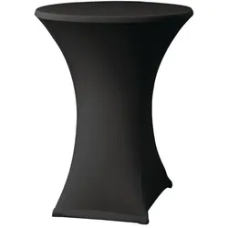Tischhusse Für Stehtische Samba D2 Schwarz 85Cm