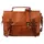Harbour 2nd Ashton Messenger Leder 25 cm Laptopfach braun